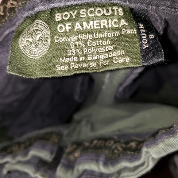 Boy Scouts of America  Webelo Size 8 Shorts - Picture 2 of 3